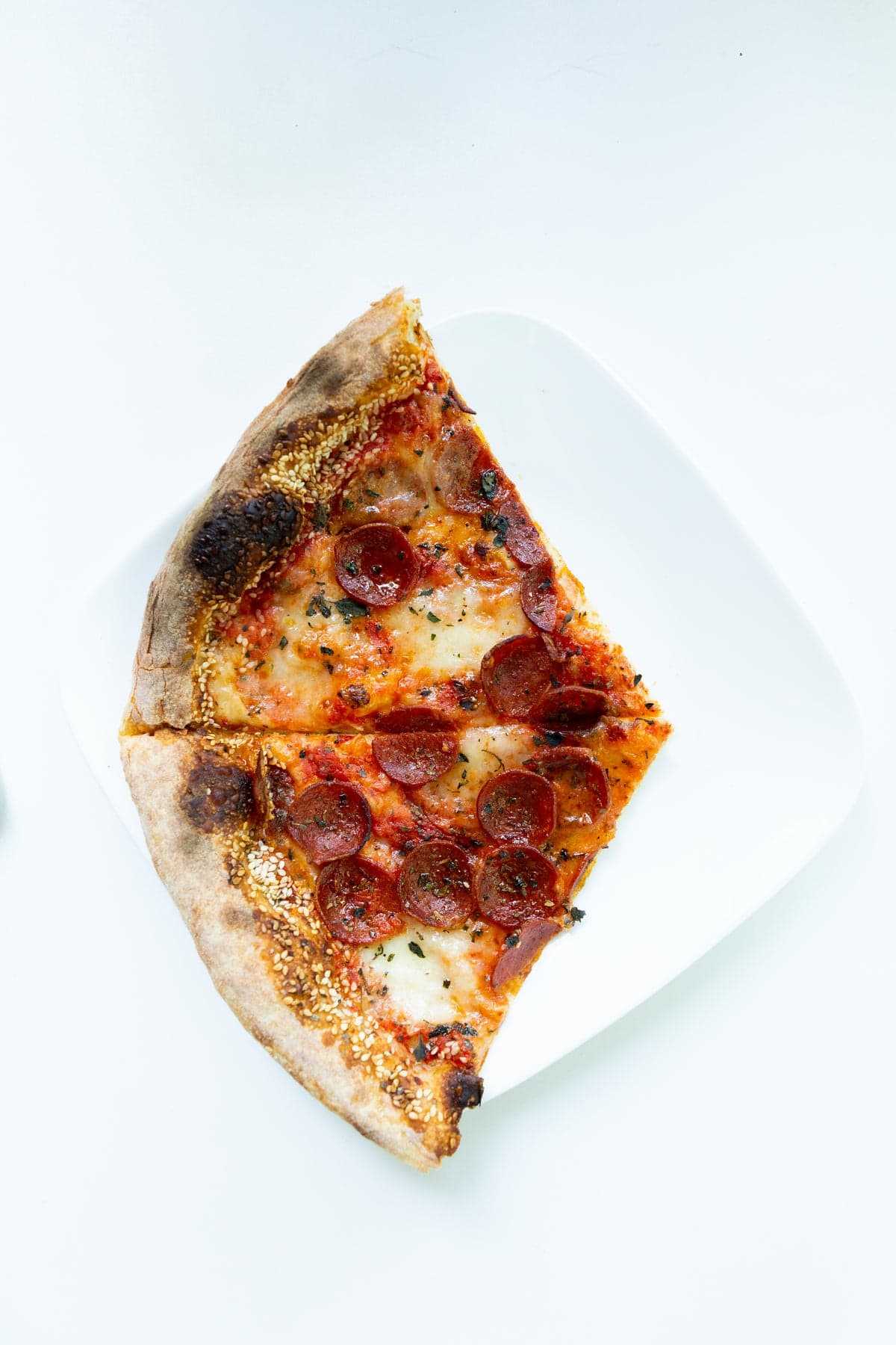 Pepperoni pizza menu item